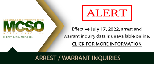 Arrest/ Warrant Inquiries
