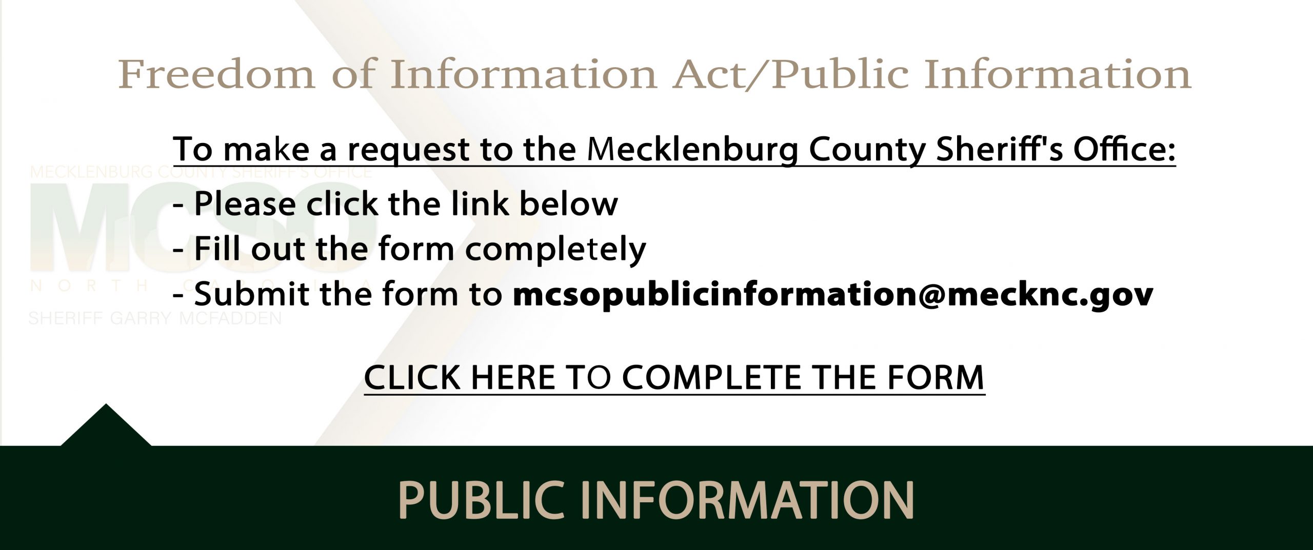 Alert-public information